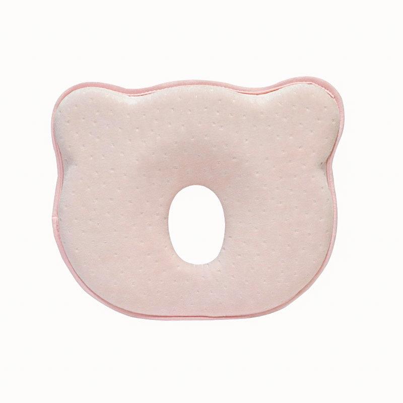 Memory Foam Baby Pillow: Anti-Flat Head Design for 0-1 Year Olds