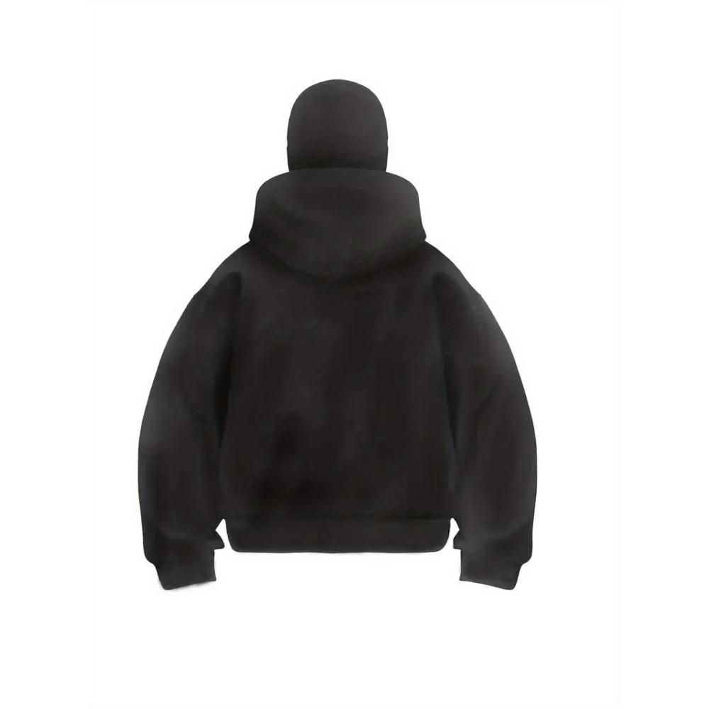 Men'S Zip-Up Hoodie with Full-Zip Closure Gym Hooded Sweatshirt with Front Zipper Closure Sweater Hoodie Casual Wear Street Style Comfortable Material