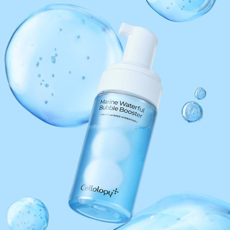 [1-Second Moisture Glow Bubble Pack] Marine Waterful Bubble Booster