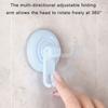 4pcs/8pcs Suction Cup Hooks Bathroom Towel and Loofah Hanger Strong Vacuum Hanging Hook Practical Robe Storage Rack