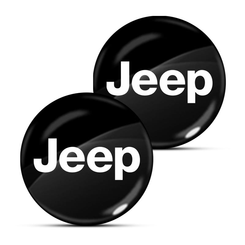 

Наклейки на замочную скважину автомобильного замка Защита дверного замка Автомобильные 3D-наклейки для Jeep Renegade Compass Grand Cherokee Wrangler Jk Gladiator 2Pcs