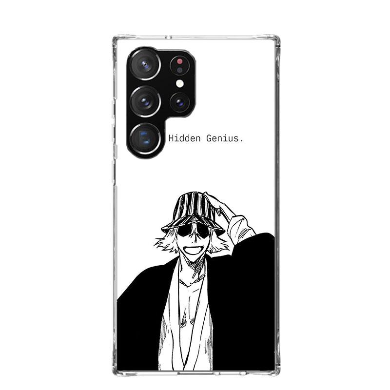 

Bleach Kisuke Urahara Phone Case For Samsung Galaxy S26 Ultra S23 S24 S25 Edge S20 FE S21 S22 Plus Soft Print Shell Cover Fundas Samsung S25 Edge