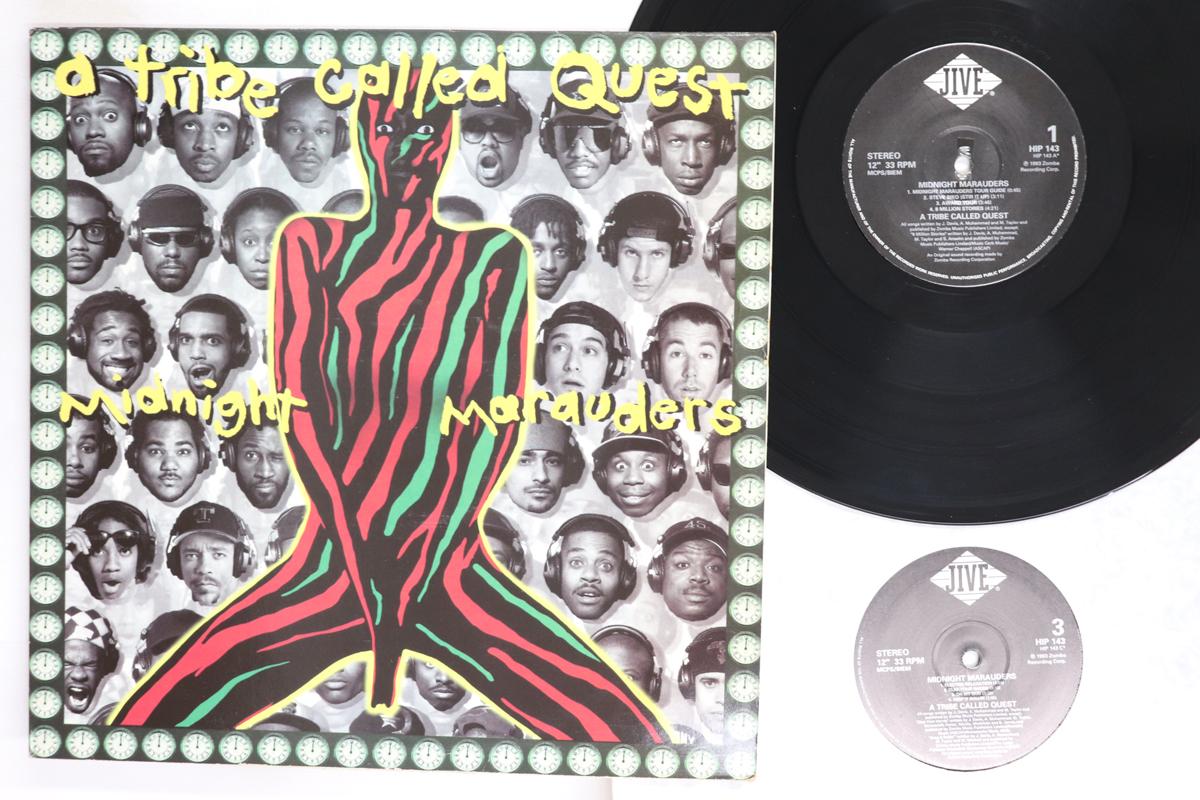 

Виниловая пластинка A TRIBE CALLED QUEST Midnight Marauders HIP143 JIVE 1993 Европа Рэп Хип-Хоп РБ Б/у