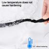 High Quality O-Shaped Sealing Strip Rubber White Black Weather Stripping Window Soundproofing