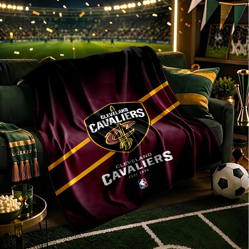 Cleveland football Blanket Lightweight Flannel Bedding Blanket Perfect for Travel, Camping, Living Rooms, Offices, Sofas, Fan Christmas gift