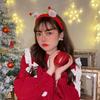 Cloth Snowman Christmas Cartoon Headband Hair Accessories Korean Style Head Hoop Women Hair Band