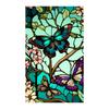 Butterfly Stained Glass Window Film UV Non-adhesive Privacy Window Film Window Decals Static Stickers