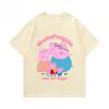 2026 summer new MEDMPENGUIN Peppa Pig Little Pig Womens ShortSleeved TShirt Cotton ShortSleeved TShirt for Girls