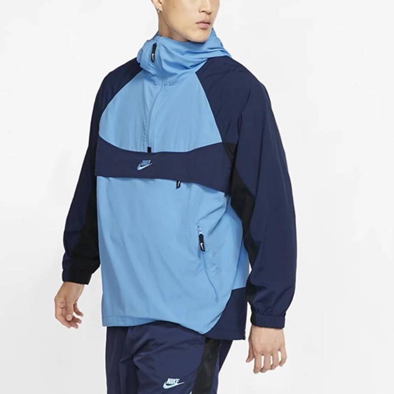 New Nike Jackets Men Blue BV5386-412