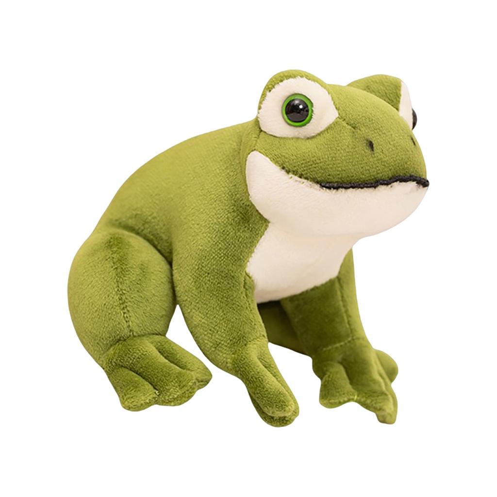Simulation Sitting Little Doll Green Plush Toy Cute Doll
