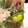 Embossed Glass Plant Sprinkler Kettle Candy Colored Watering Pot Watering Spray Bottle  Garden Tool