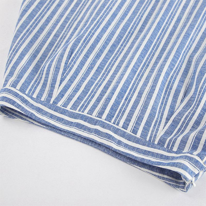 Striped Sexy Skirts Match with Two Piece Shirt Tops and A-Line Skirts Summer Streak Slim Office Women Skirts Outfits