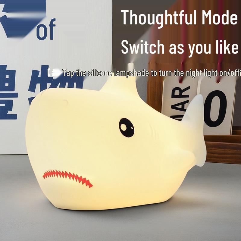 Rabbit Silicone Night Light: Soft, Cute Bedside Companion for a Cozy Atmosphere