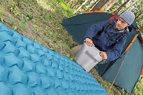 Bestway AlpineLite Mumien-Luftmatratze, isoliert R-Wert 7,6, leicht 664 Gramm, normale Größe (1,83 m x 51 cm x 7,5 cm), Produktnummer: 69612