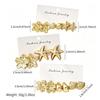 European and American Original New Gold Pair Earrings Combination Versatile CCB Geometric Cold Wind Earrings