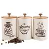 Bamboo Lid Sealed Storage Jar Set