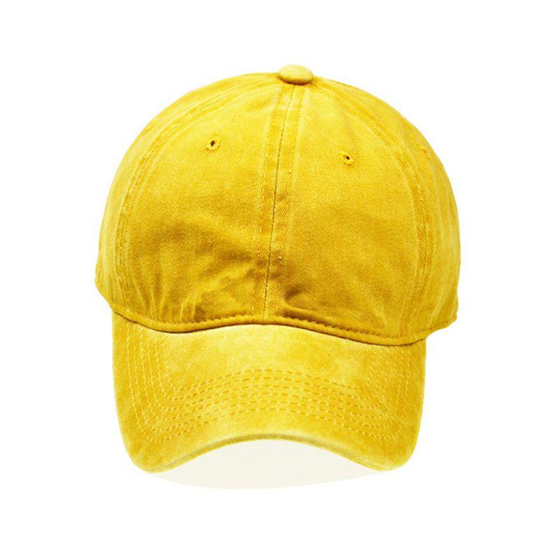 Bumbac spălat Pure Color Board Copii Şapcă de baseball Copii Hip Hop Băieţi Fete Pălărie