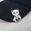 Lovely Panda Pattern Golf Hat Clips Golf Ball Marker Holder Golf Cap Clips