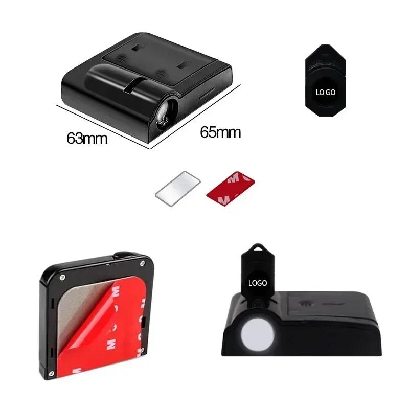 2 Stück Auto Tür LED Willkommenslicht kabellose Lichtinduktionslampe ist geeignet für BMW M1X1 X2 X3 X4 X5 X6 X7 Autolampen Zubehör.