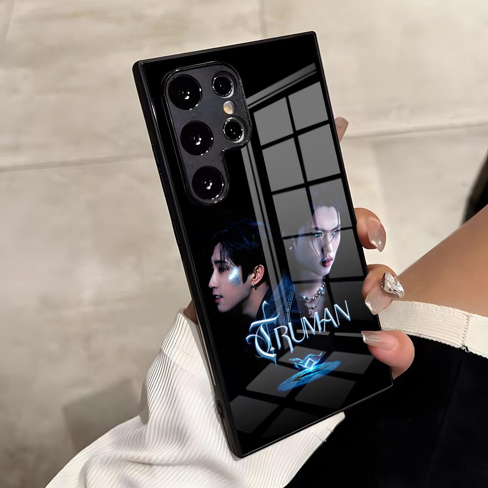 S-stray K-Kids New Song T-Truman Phone Case For Samsung S26 S25 Edge Ultra S23 S22 S21 S20 Ultra Plus S24 Fe A54 A53 A25 Glass C