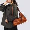 Women Niche Street Style Large Capacity Underarm Shoulder Tote Handbag