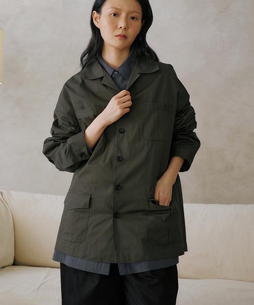 Malen Unisex Safarijacke Khaki