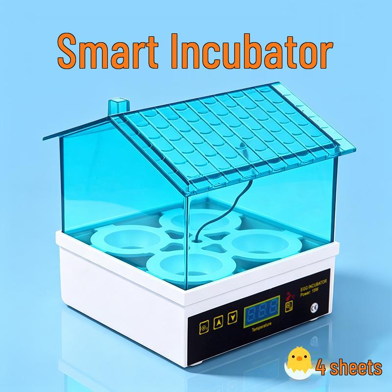 Smart Mini Egg Incubator for Parrots and Budgies: Automatic Pet Hatchery Equipment