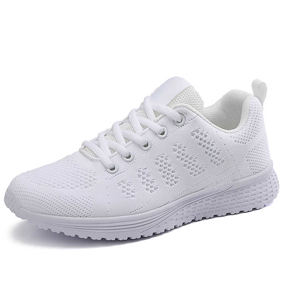 Fashion Laced Plus Size Women's Tied Shoes Vulcanize Trainers Woman Leopard Sneakers Woman Sports Tenus Luxury Brand Tenisky