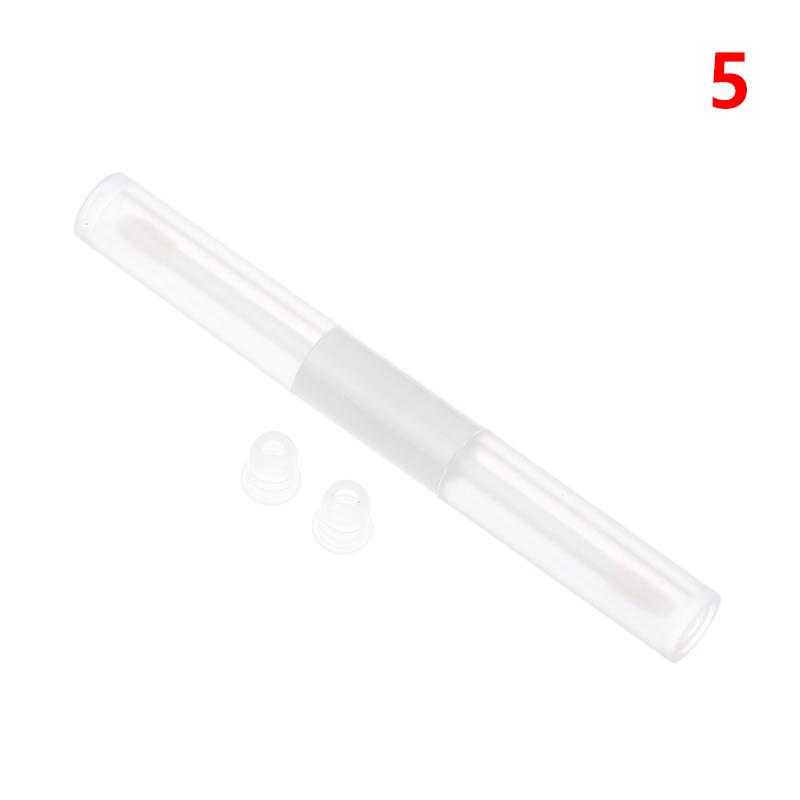 Double Head Clear Empty Mascara Tube With Wand Diy Eyeliner Tube Lip Gloss Bottle Packaging Eyelash Cosmetic Container Bottle