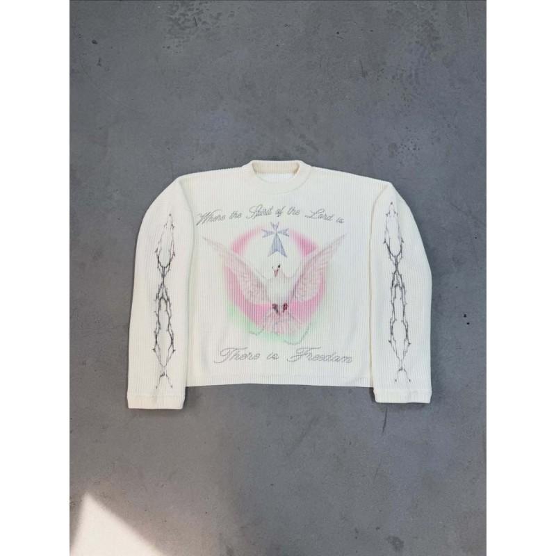 Hooded Pullover Sweatshirt Men Women Hip Hop Punk Rock Street Style Graphic Print Loose Fit Long Sleeve