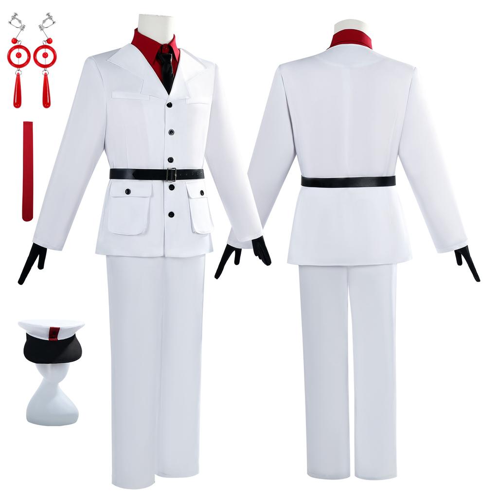 Li Yuting Li Yuting cos clothing head seven strange talk Li Yuting Li Yuting black and white impermanent suit cosplay clothing