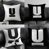 Brand UUndercover Cushion Cover Elegant Comfort Pillowcase Sofa Bed Doublesided Printed Invisible Zipper Home Decor