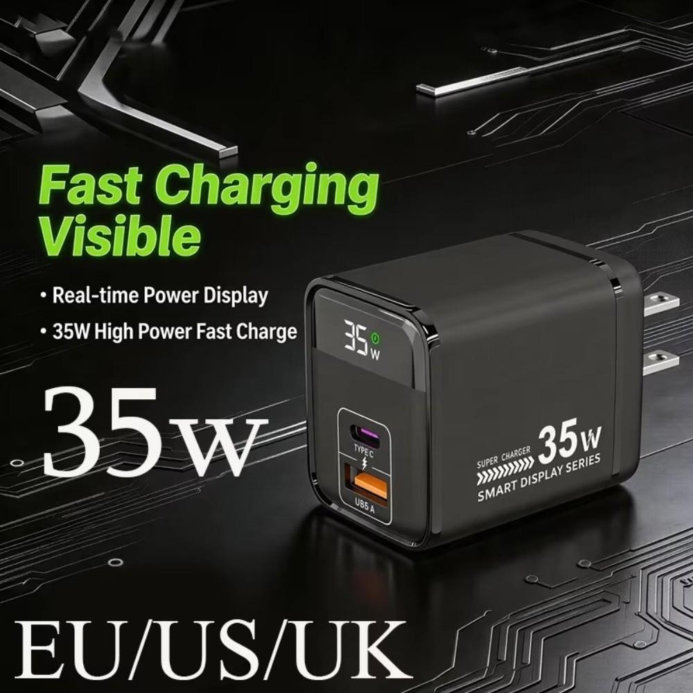 Fast Charging Mobile Phone Charger Adapter Quick Charge Phone Power Adapter  Wall Plug
