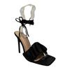 Womens/Ladies Leather Stiletto Heel Sandals