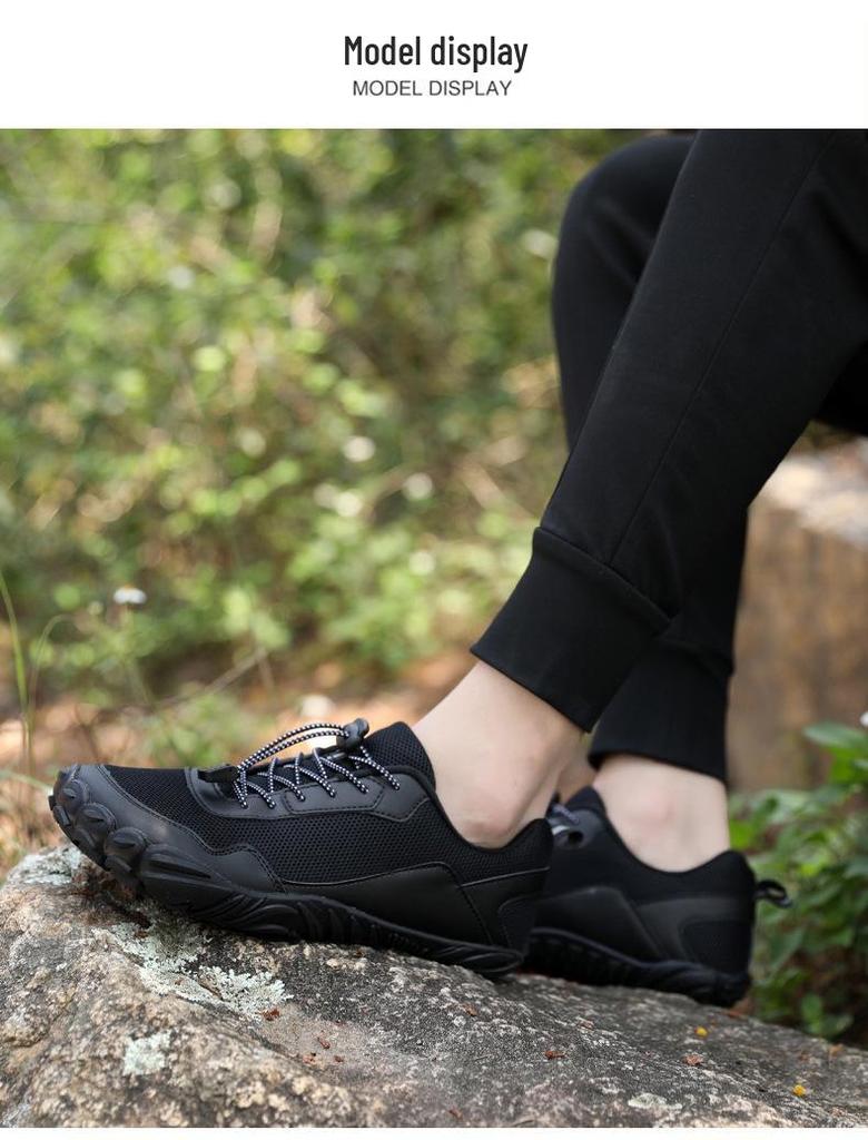 2025 Five-Finger Hiking, Snorkeling, and Wading Shoes - Lightweight Outdoor & Beach Footwear for Men