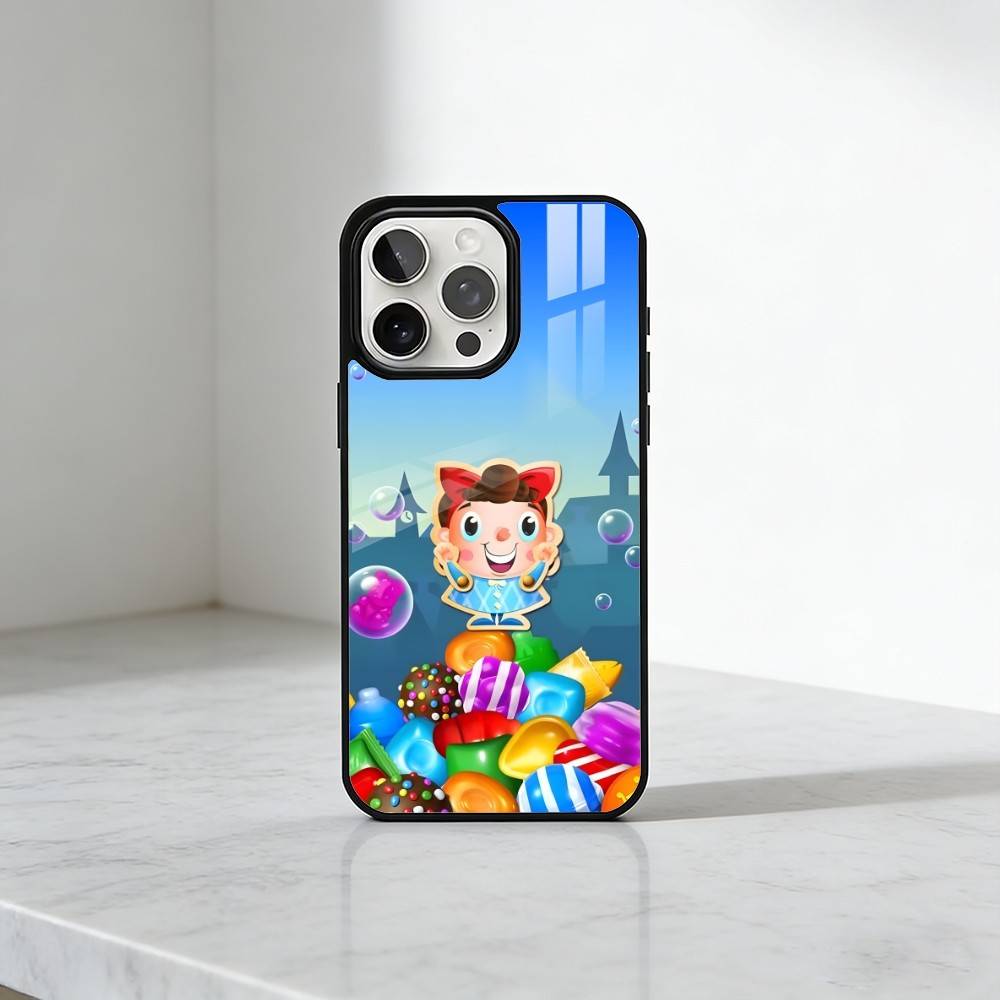 CCS Game C-Candy C-Crush Parinting Phone Case For iPhone17,16,15,14,13 Plus,Pro Max Magnetic For Magsafe Wireless Charging