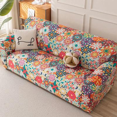 American Printed Elastic Sofa Cover All Inclusive Stretch Couch Slipcover For Four Seasons Soft Couch Cushion For Living Room