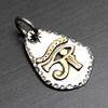 [World Accessories Carmelo] Eye of Horus Pendant, Egyptian Style, Men's & Women's, Sterling Silver 925 Pendant Top
