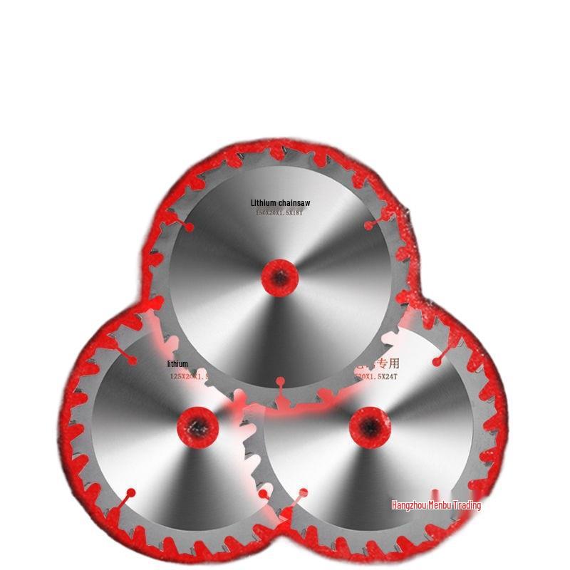 Lithium Electric Woodworking Saw Blades - 4", 5", 5.5", 6.5" Alloy Blades for Wood Cutting.