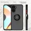 Shockproof Magnetic Matte Case For Realme 11 10 Pro Plus 9 8 7 Pro 5G 9i 8i C35 C33 C31 C30 C21Y C55 C53 Ring Stand Phone Cover