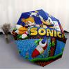 1pc Sonic The Hedgehog Automatic Umbrella - 8-Rib Foldable Design, Outdoor Adventures, Durable Canopy Material Yy250827192