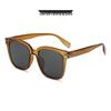 2025 Fashionable Large Frame Polarized Sunglasses - UV Protection, Slimming Effect, for Men & Women