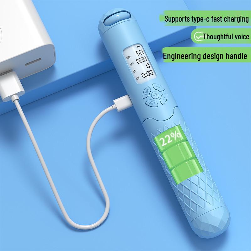 Smart Cordless Weighted Jump Rope with Counting for Kids & Adults