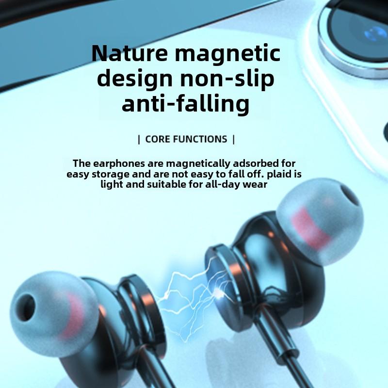 Bluetooth Headset Neck Sports Men and Women Changing Voice Karaoke Music Card