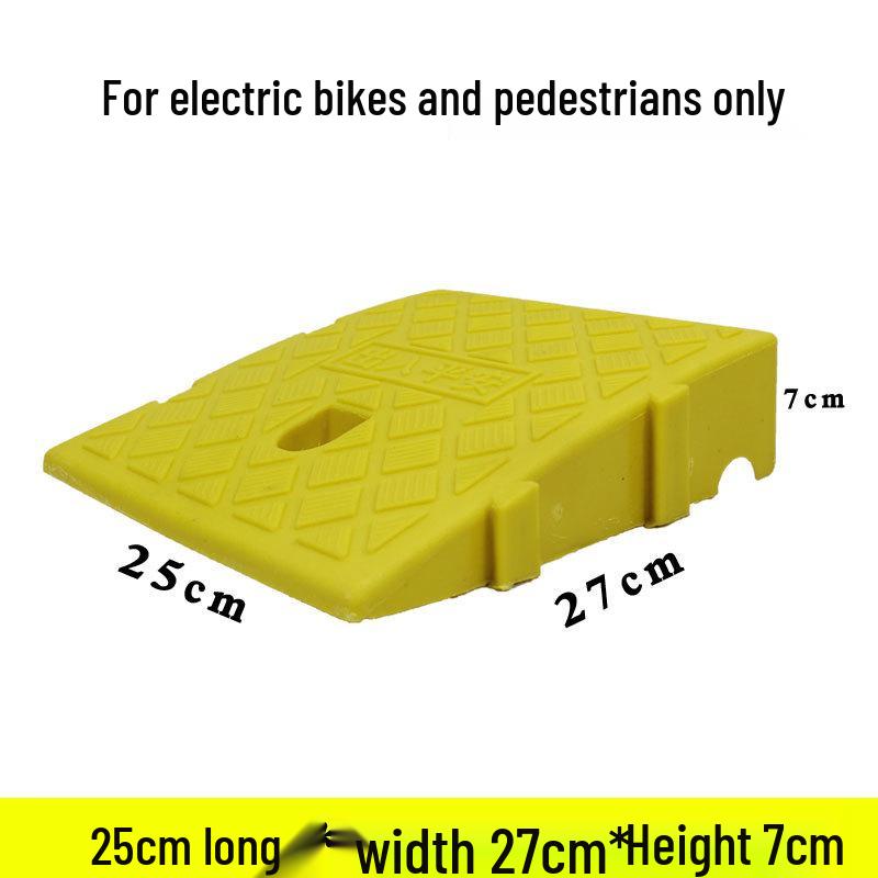 Electric Motorcycle Doorstep Ramp and Two-Step Climbing Aid Mat