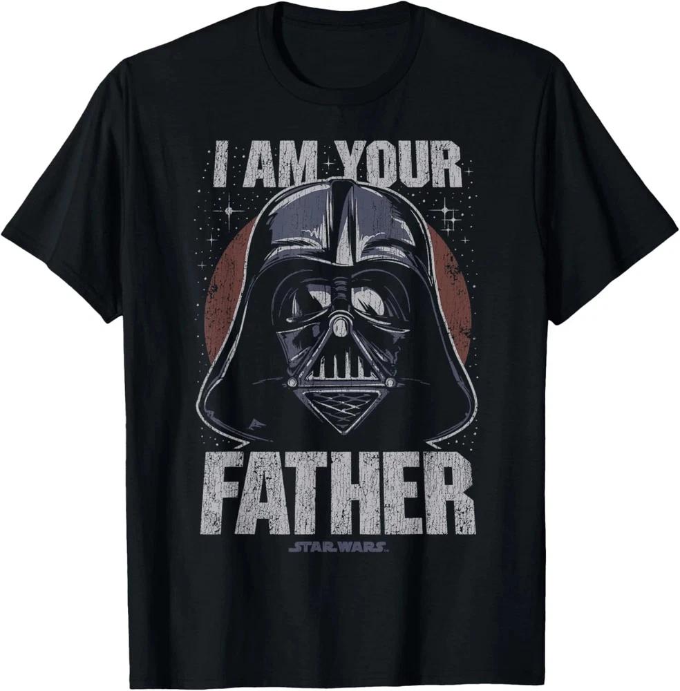 Star Wars Darth Vader I Am Your Father Dark Portrait TShirt Black S