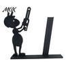 Matte Black Paper Roll Stand Funny Ant Toilet Holder, 3D Printed Novelty Free Standing Versatile Desktop Organizer Decorative Bathroom Tissue