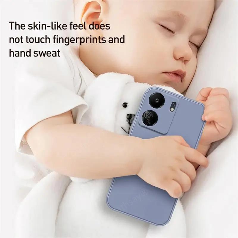 Luxury Case For Poco X8 Pro Cover Xiaomi Poco X8 Pro Fundas Coque Soft Liquid Silicone TPU Back Phone Case Poco X8 Pro