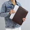 IPad Genuine Leather Computer Bag Inner Bag Horizontal and Vertical Styles 13.3 Inches 14.2 Inches Head Layer Cowhide Tablet Protective Leather Case