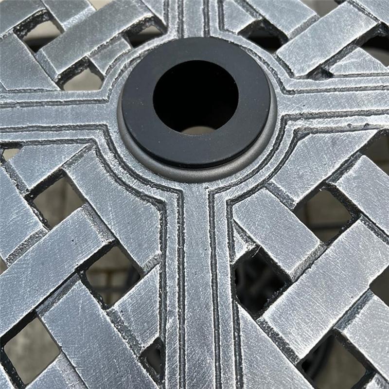 AD23-4Pieces Patio Table Umbrella Hole Ring Umbrella Cone Umbrella Stabilizer Sleeve For 2 To 2.5 Inch Patio Table Hole